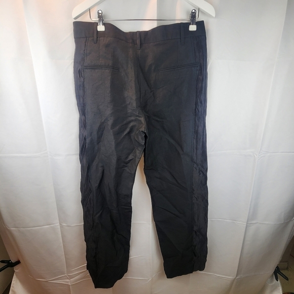 Ann Demeulemeester Black Linen and Silk Trousers size M (36) BNWT Missing Belt!! - Picture 12 of 15